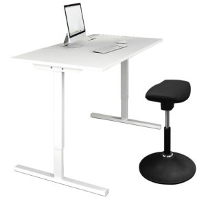 Bureau de travail réglable en hauteur