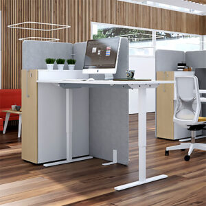 Bureau 160 cm Assis /Debout - Gamme RISE – Image 4