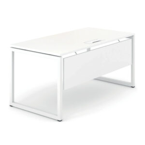 Bureau de travail Gamme EPUR O Droit Blanc