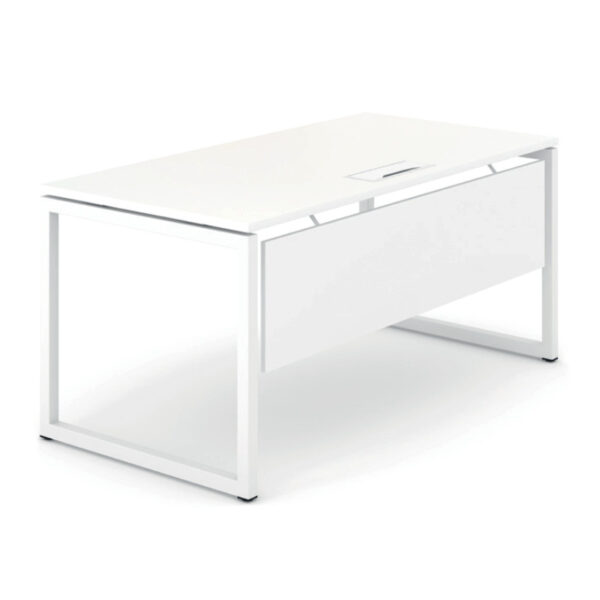 Bureau de travail Gamme EPUR O Droit Blanc