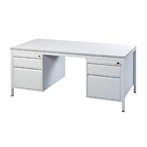 Bureau professionnel Gamme Métal 2 Caissons