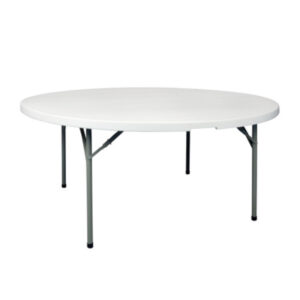 Table Pliante en Polyéthylène Ronde