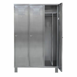 Vestiaire industrie salissante en inox gamme IDEO – Image 3