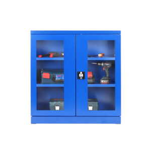 Armoire d'atelier à portes vitrées gamme IDEO – Image 3