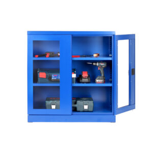 Armoire d'atelier à portes vitrées gamme IDEO – Image 4