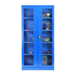 Armoire d'atelier à portes vitrées gamme IDEO – Image 5