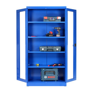 Armoire d'atelier à portes vitrées gamme IDEO – Image 6