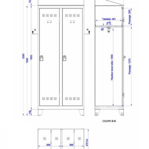 Vestiaire Industrie Salissante Gamme PREMIUM - Monobloc – Image 13