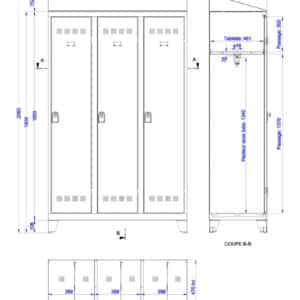 Vestiaire Industrie Salissante Gamme PREMIUM - Monobloc – Image 14