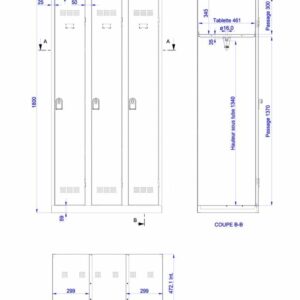 Vestiaire Industrie Propre Gamme PREMIUM - Monobloc – Image 11